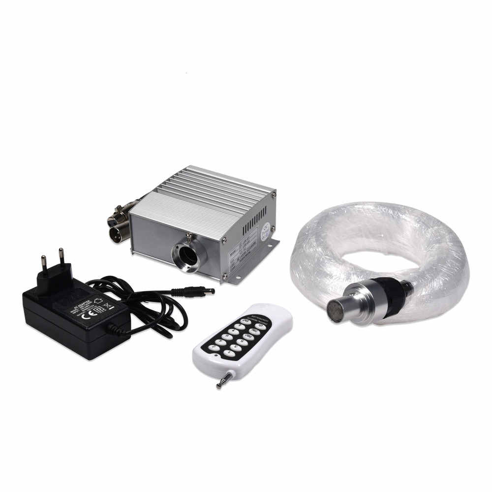 12W RGB LED Fiber Optic Star Ceiling Car 305 Strand Fiber Optic Cable 12W RGB LED Fiber Optic Star Ceiling Car 305 Strand Fiber Optic Cable