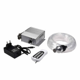 12W RGBW LED Fibre Optic Childrens Lights 200 Sensory Fiber Optic Strands