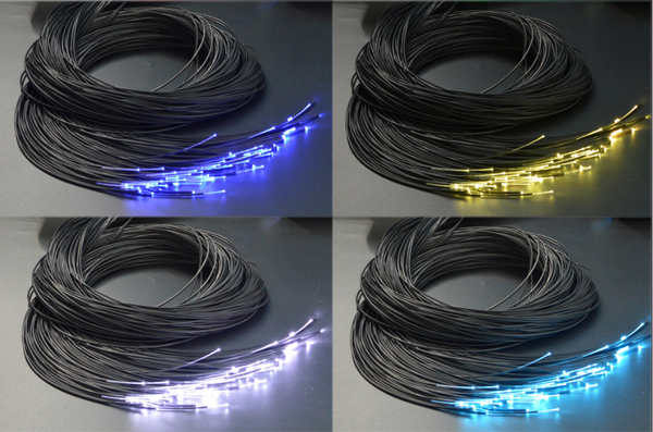 End Glow Fiber Optic Cable for Starlight Pool