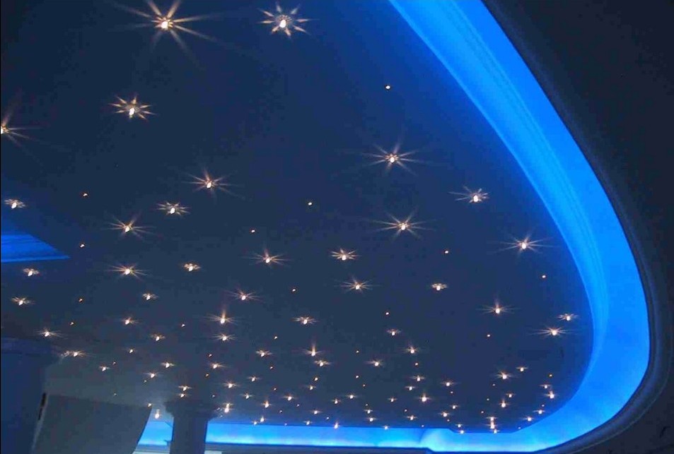 Dual 10W LED Fiber Ceiling Lights that Look Like Stars
