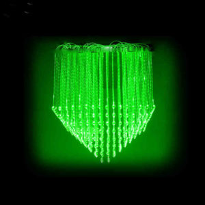 Small Cone Fiber Optic Light Chandelier 0.6x0.6 Meter FOC-018