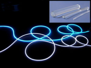 Side Glow Fiber Optic Perimeter Pool Lighting Cables