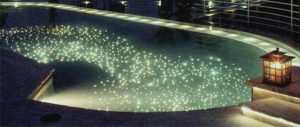 80W Weatherproof LED Fiberstars Pool Lighting Kit Applications