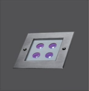 4x2W Outdoor IP68 LED Recessed Ground Lights