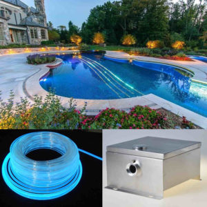 Best Fiber LED Swimming Pool Perimeter Lighting Kit - SanliLED.cn